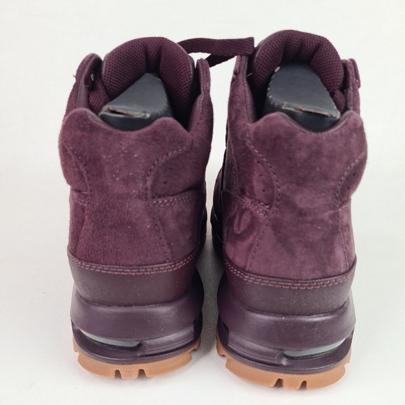 Nike Air Max Goadome ACG Men Boots Burgundy Outdoor Leather
